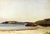 Points Paintings - Wilbur's Point, Sconticut Neck, Fairaven, Massachusetts by William Bradford